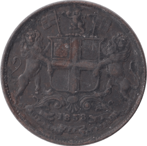 1835 1/4 ANNA EAST INDIA COMPANY - WORLD COINS - Cambridgeshire Coins