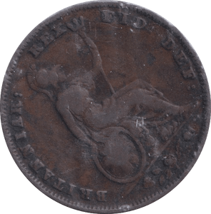 1835 FARTHING ( F ) - Farthing - Cambridgeshire Coins