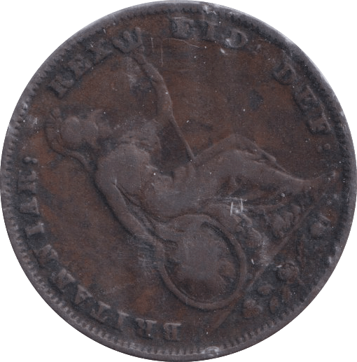 1835 FARTHING ( F ) - Farthing - Cambridgeshire Coins