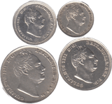 1835 MAUNDY SET WILLIAM IIII - Maundy Set - Cambridgeshire Coins