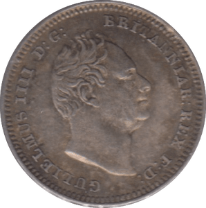 1835 MAUNDY THREEPENCE ( EF ) - Maundy Coins - Cambridgeshire Coins