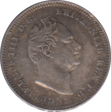 1835 MAUNDY THREEPENCE ( EF ) - Maundy Coins - Cambridgeshire Coins