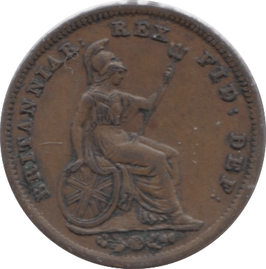 1835 ONE THIRD FARTHING ( EF ) - One Third Farthing - Cambridgeshire Coins