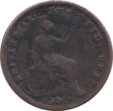 1835 ONE THIRD FARTHING ( FINE ) - One Third Farthing - Cambridgeshire Coins