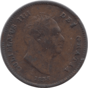 1835 ONE THIRD FARTHING ( GF ) - One Third Farthing - Cambridgeshire Coins