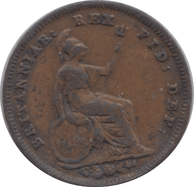 1835 ONE THIRD FARTHING ( GF ) - One Third Farthing - Cambridgeshire Coins