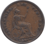 1835 ONE THIRD FARTHING ( GF ) - One Third Farthing - Cambridgeshire Coins