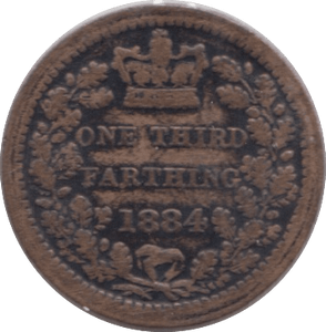 1835 ONE THIRD FARTHING ( VF ) 11 - One Third Farthing - Cambridgeshire Coins