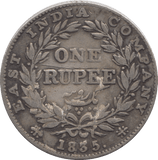 1835 SILVER EAST INDIA COMPANY ONE RUPEE - WORLD COINS - Cambridgeshire Coins