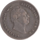 1835 SILVER THREEPENCE ( FINE ) - Threepence - Cambridgeshire Coins