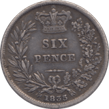 1835 SIXPENCE ( GVF ) - Sixpence - Cambridgeshire Coins