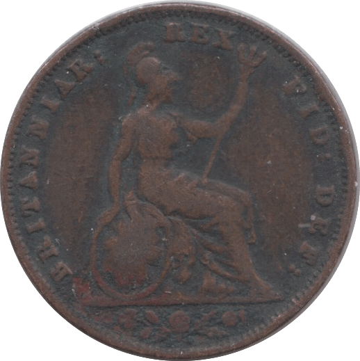 1836 FARTHING ( NF ) 3 - Farthing - Cambridgeshire Coins