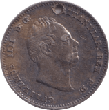 1836 FOURPENCE ( EF ) HOLED - Fourpence - Cambridgeshire Coins