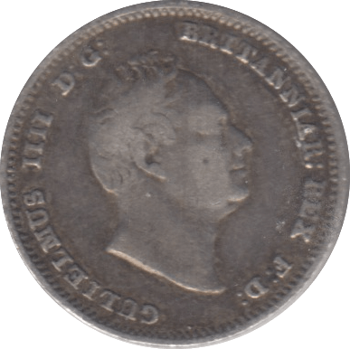 1836 FOURPENCE ( FINE ) 6 - Fourpence - Cambridgeshire Coins