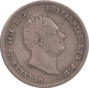 1836 FOURPENCE ( FINE ) - Fourpence - Cambridgeshire Coins