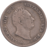 1836 FOURPENCE ( FINE ) - Fourpence - Cambridgeshire Coins