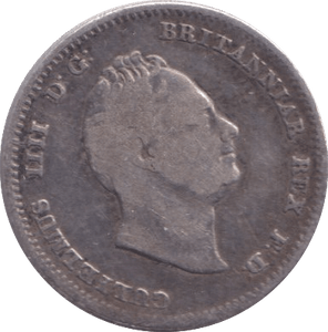 1836 FOURPENCE ( FINE ) - Fourpence - Cambridgeshire Coins