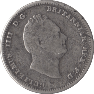 1836 FOURPENCE ( FINE ) - Fourpence - Cambridgeshire Coins