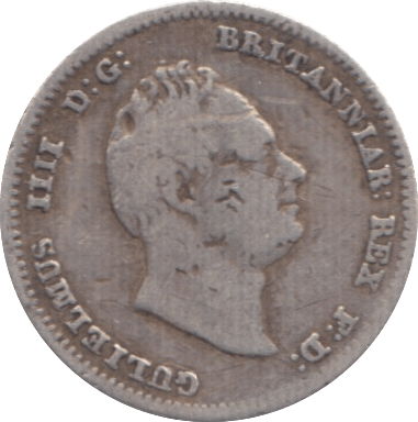 1836 FOURPENCE ( FINE ) - Fourpence - Cambridgeshire Coins