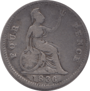1836 FOURPENCE ( NF ) 31 - Fourpence - Cambridgeshire Coins