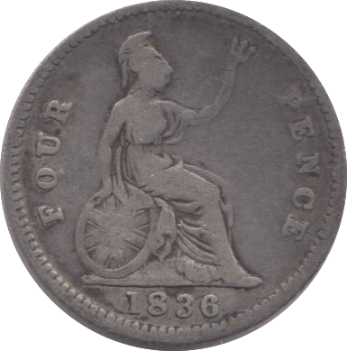 1836 FOURPENCE ( NF ) 31 - Fourpence - Cambridgeshire Coins
