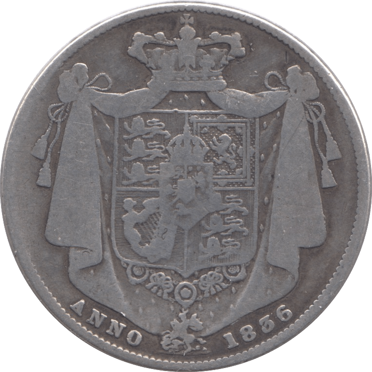 1836 HALFCROWN ( FINE ) 2 - Halfcrown - Cambridgeshire Coins