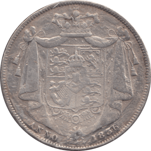 1836 HALFCROWN ( GF ) 5 - Halfcrown - Cambridgeshire Coins