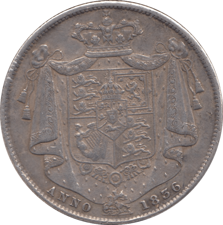 1836 HALFCROWN ( GVF ) - Halfcrown - Cambridgeshire Coins