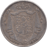 1836 HALFCROWN ( GVF ) - Halfcrown - Cambridgeshire Coins