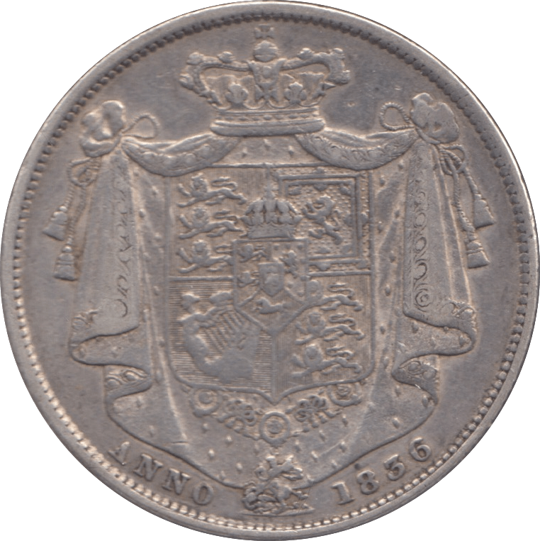 1836 HALFCROWN ( GVF ) - Halfcrown - Cambridgeshire Coins