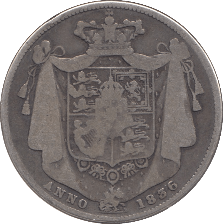 1836 HALFCROWN ( NF ) - Halfcrown - Cambridgeshire Coins