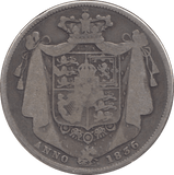 1836 HALFCROWN ( NF ) - Halfcrown - Cambridgeshire Coins
