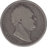 1836 HALFCROWN ( NF ) - Halfcrown - Cambridgeshire Coins