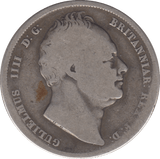 1836 SILVER HALFCROWN ( FINE ) 2 - Halfcrown - Cambridgeshire Coins