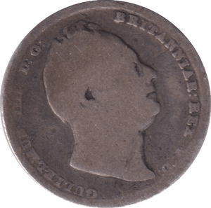 1836 SIXPENCE ( FAIR ) - Sixpence - Cambridgeshire Coins