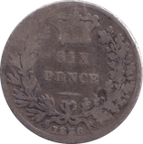 1836 SIXPENCE ( FAIR ) - Sixpence - Cambridgeshire Coins