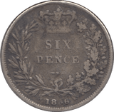 1836 SIXPENCE ( FINE ) - Sixpence - Cambridgeshire Coins