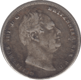 1836 SIXPENCE ( FINE ) - Sixpence - Cambridgeshire Coins