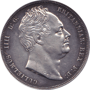 1836 HALFCROWN ( EF ) - Halfcrown - Cambridgeshire Coins