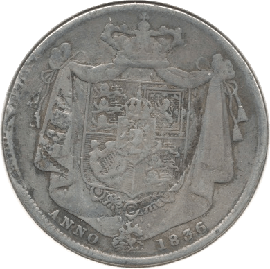 1836 HALFCROWN ( NF ) - Halfcrown - Cambridgeshire Coins