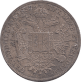 1837 AUSTRIA SILVER HALF THALER - SILVER WORLD COINS - Cambridgeshire Coins