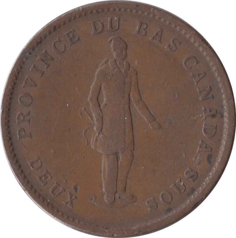 1837 CANADA BANK PENNY TOKEN - PENNY TOKEN - Cambridgeshire Coins