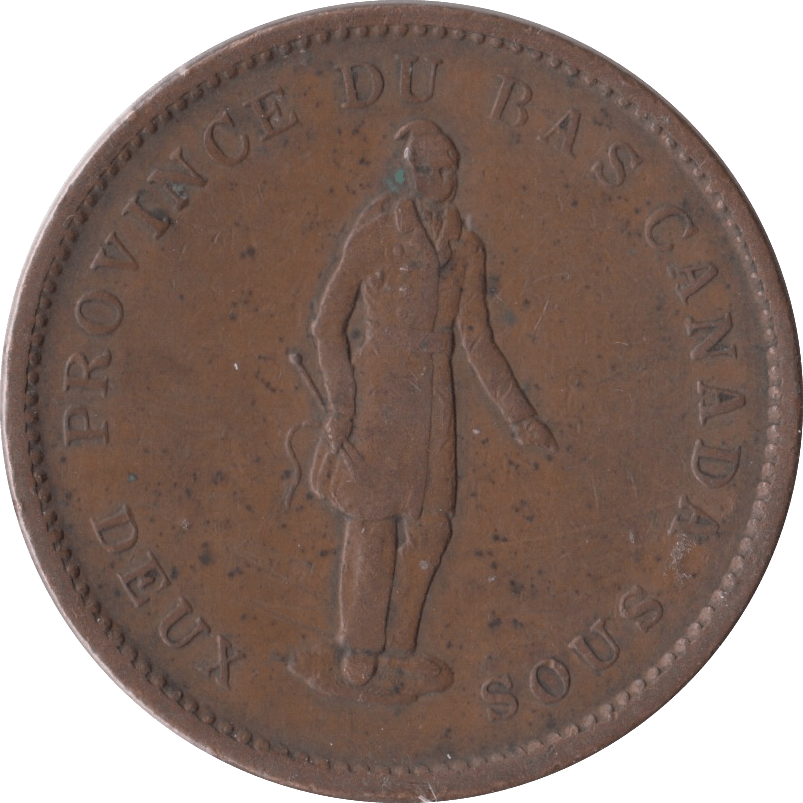 1837 CANADA BANK PENNY TOKEN - PENNY TOKEN - Cambridgeshire Coins