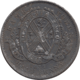 1837 CANADA HALF PENNY TOKEN - WORLD COINS - Cambridgeshire Coins