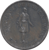 1837 CANADA HALF PENNY TOKEN - WORLD COINS - Cambridgeshire Coins