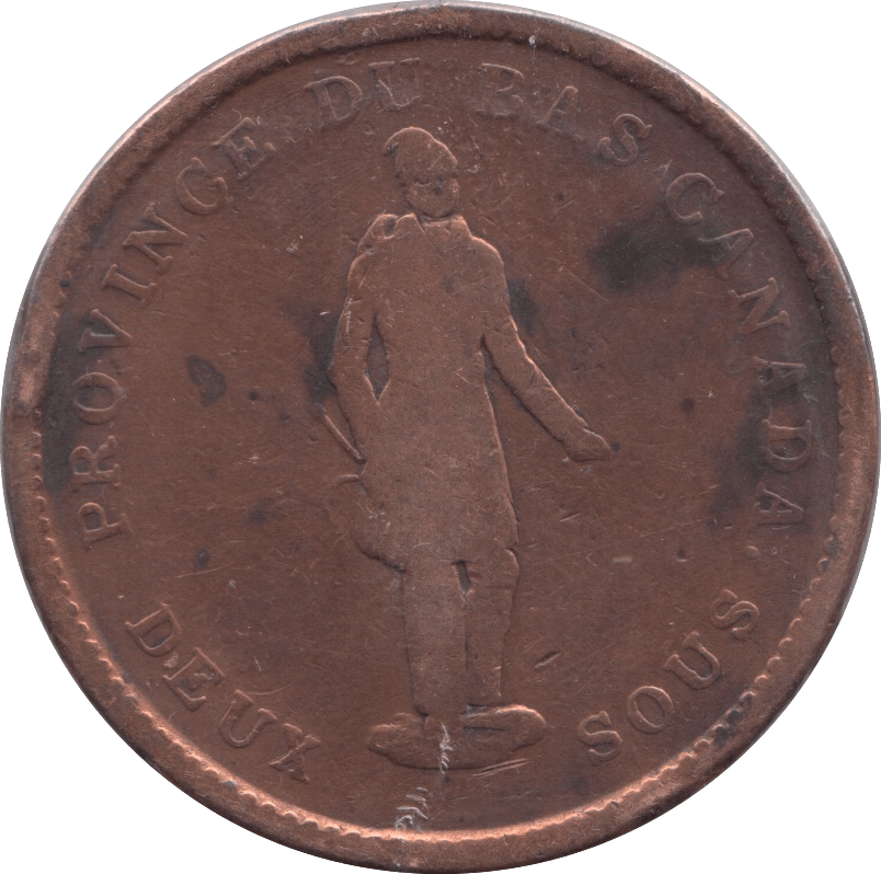 1837 CANADA PENNY - PENNY TOKEN - Cambridgeshire Coins