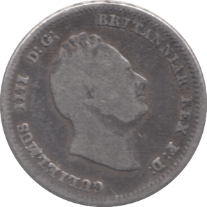 1837 FOURPENCE ( FINE ) - Fourpence - Cambridgeshire Coins