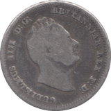 1837 FOURPENCE ( FINE ) - Fourpence - Cambridgeshire Coins