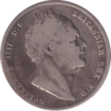 1837 HALFCROWN ( FINE ) - Halfcrown - Cambridgeshire Coins