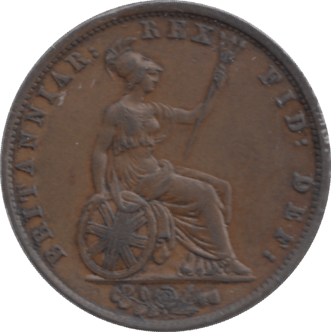 1837 HALFPENNY ( EF ) - Halfpenny - Cambridgeshire Coins